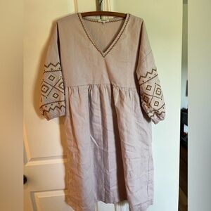 Madewell linen dress